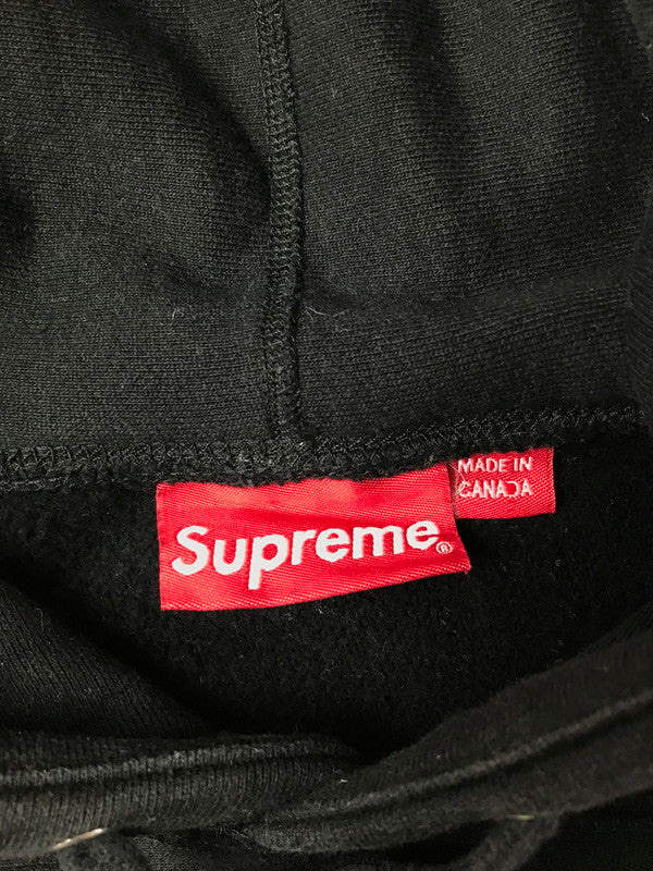 【中古品】【メンズ】 Supreme シュプリーム 17AW BOX LOGO HOODED SWEATSHIRT ボックスロゴ フーデッド スウェットシャツ パーカー 149-260420-na-19-tagh サイズ：XL カラー：ブラック 万代Net店