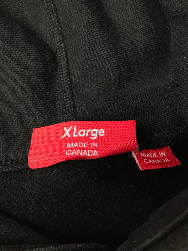【中古品】【メンズ】 Supreme シュプリーム 17AW BOX LOGO HOODED SWEATSHIRT ボックスロゴ フーデッド スウェットシャツ パーカー 149-260420-na-19-tagh サイズ：XL カラー：ブラック 万代Net店