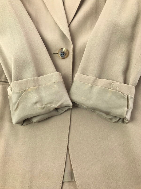 【現状渡し品】【レディース】 1B TAILORED JACKET FJA55-680 テーラード ジャケット ライトアウター 168-260407-na-09-tag サイズ：40 カラー：ベージュ 万代Net店