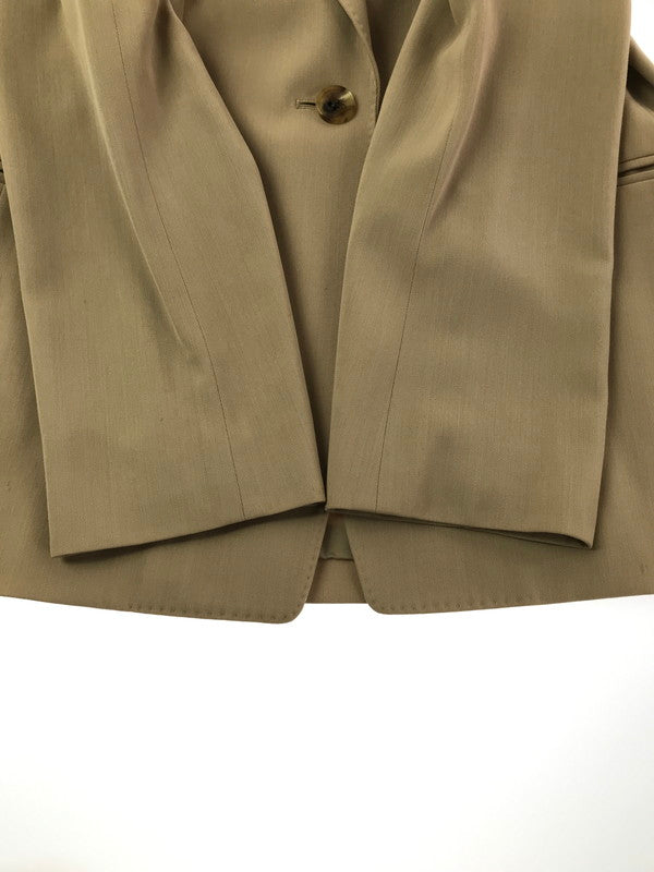 【現状渡し品】【レディース】 1B TAILORED JACKET FJA55-680 テーラード ジャケット ライトアウター 168-260407-na-09-tag サイズ：40 カラー：ベージュ 万代Net店
