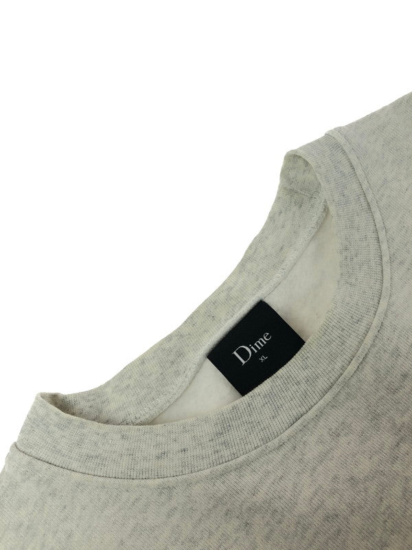 【中古品】【メンズ】 DIME ダイム BOOTS PRINT CREWNECK SWEATSHIRT ブーツプリント クルーネック スウェットシャツ 142-260326-rt-04-tag サイズ：XL カラー：ホワイト 万代Net店