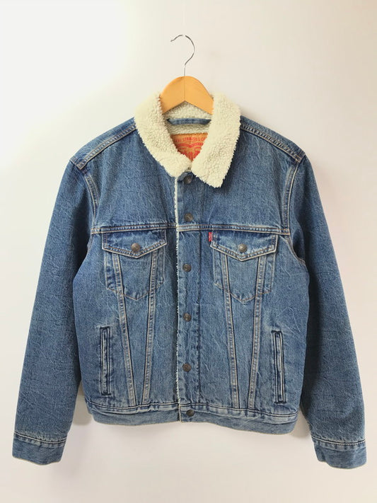 【中古品】Levi's リーバイス SHERPA DENIM TRUCKER JACKET 16365-0162 シェルパ デニム トラッカー ジャケット 147-260402-rt-08-tag サイズ：S カラー：ブルー 万代Net店