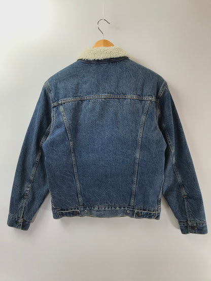 【中古品】Levi's リーバイス SHERPA DENIM TRUCKER JACKET 16365-0162 シェルパ デニム トラッカー ジャケット 147-260402-rt-08-tag サイズ：S カラー：ブルー 万代Net店