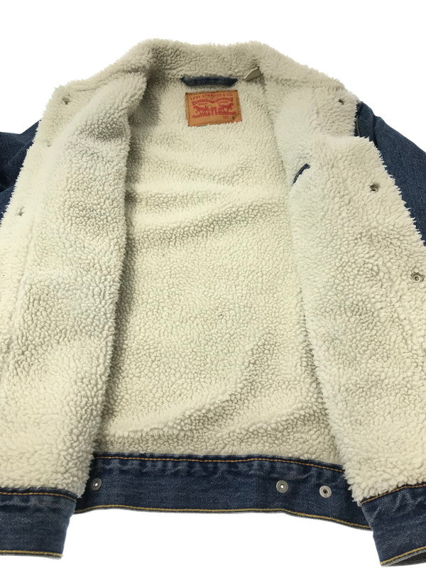 【中古品】Levi's リーバイス SHERPA DENIM TRUCKER JACKET 16365-0162 シェルパ デニム トラッカー ジャケット 147-260402-rt-08-tag サイズ：S カラー：ブルー 万代Net店