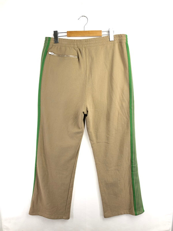 【中古品】【メンズ】 NEEDLES ニードルス COTTON JERSEY TRACK PANT OT1588 NUBIAN別注 コットン ジャージ トラックパンツ ボトムス 151-260518-na-22-tagh サイズ：L カラー：ベージュ系 万代Net店
