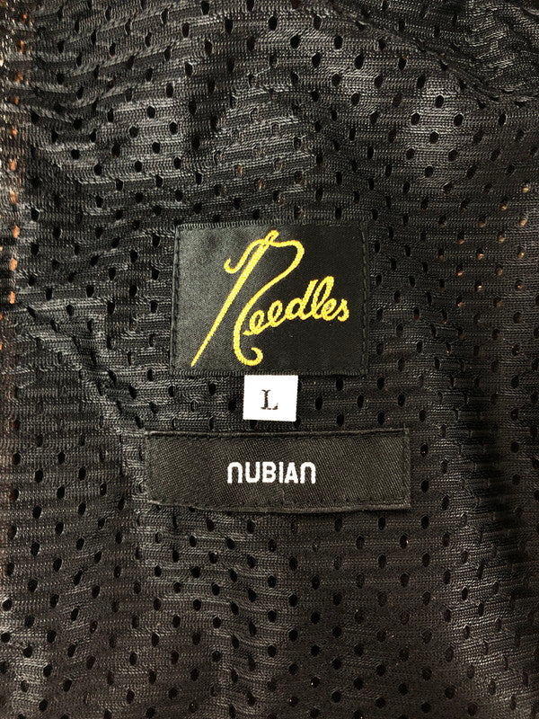 【中古品】【メンズ】 NEEDLES ニードルス COTTON JERSEY TRACK PANT OT1588 NUBIAN別注 コットン ジャージ トラックパンツ ボトムス 151-260518-na-22-tagh サイズ：L カラー：ベージュ系 万代Net店