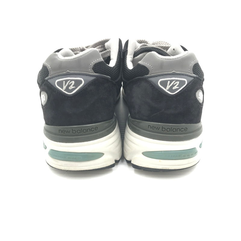 【中古品】【メンズ】 NEW BALANCE ニューバランス SNEAKER U991BK2 スニーカー 靴 162-260405-rt-03-tag サイズ：US 7 1/2 D カラー：ブラック/ホワイト 万代Net店