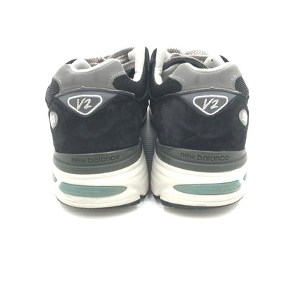 【中古品】【メンズ】 NEW BALANCE ニューバランス SNEAKER U991BK2 スニーカー 靴 162-260405-rt-03-tag サイズ：US 7 1/2 D カラー：ブラック/ホワイト 万代Net店