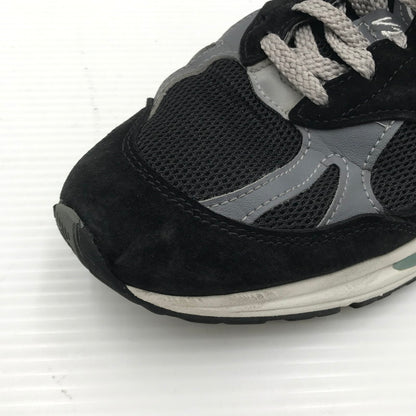 【中古品】【メンズ】 NEW BALANCE ニューバランス SNEAKER U991BK2 スニーカー 靴 162-260405-rt-03-tag サイズ：US 7 1/2 D カラー：ブラック/ホワイト 万代Net店