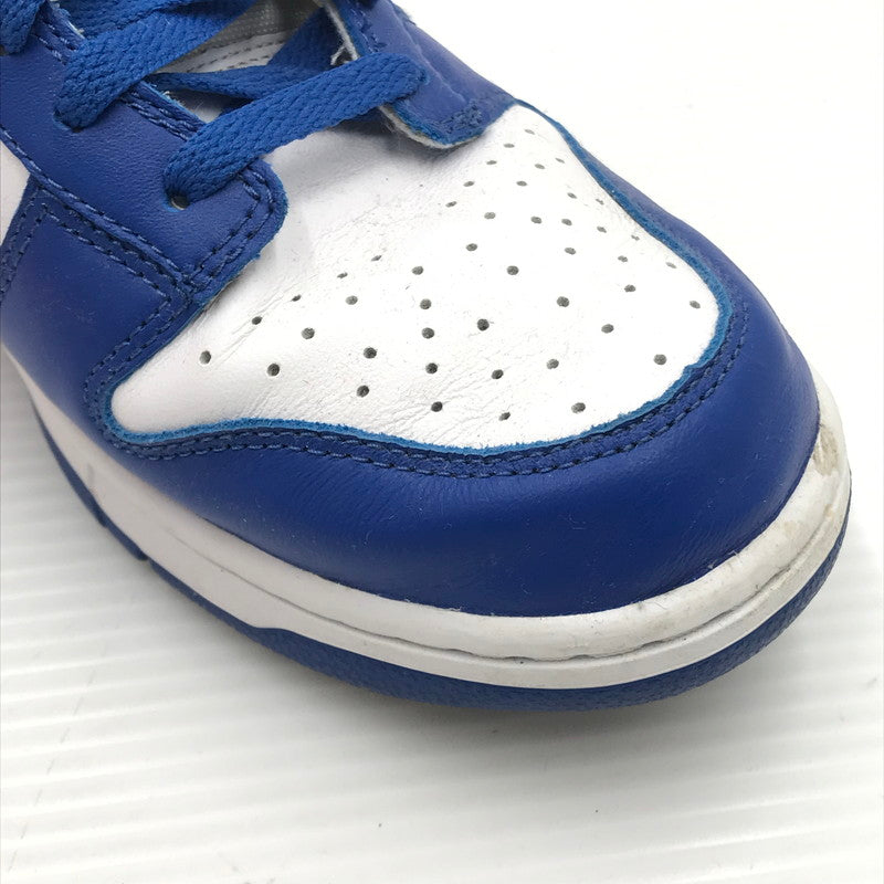 【中古品】【メンズ】 NIKE ナイキ DUNK LOW SP VARSITY ROYAL KENTUCKY CU1726-100 ダンク ロー SP スニーカー 靴 160-260405-rt-13-tag サイズ：27.5cm US9.5 カラー：WHITE/VARSITY ROYAL 万代Net店