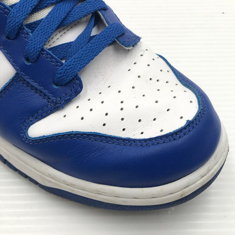 【中古品】【メンズ】 NIKE ナイキ DUNK LOW SP VARSITY ROYAL KENTUCKY CU1726-100 ダンク ロー SP スニーカー 靴 160-260405-rt-13-tag サイズ：27.5cm US9.5 カラー：WHITE/VARSITY ROYAL 万代Net店