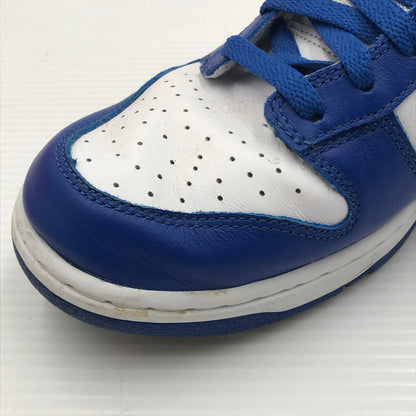 【中古品】【メンズ】 NIKE ナイキ DUNK LOW SP VARSITY ROYAL KENTUCKY CU1726-100 ダンク ロー SP スニーカー 靴 160-260405-rt-13-tag サイズ：27.5cm US9.5 カラー：WHITE/VARSITY ROYAL 万代Net店