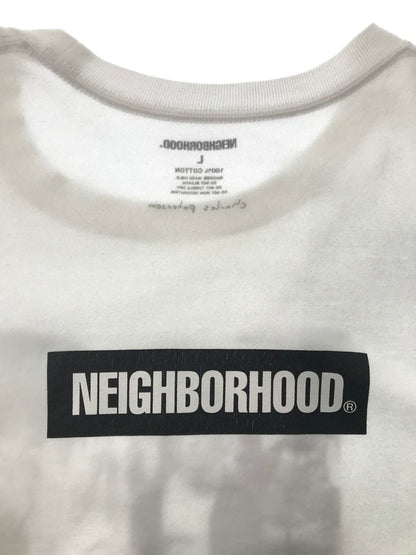 【中古品】【メンズ】 NEIGHBORHOOD ネイバーフッド × CHARLES PETERSON チャールズピーターソン S/S T-SHIRT 半袖Tシャツ 142-260518-na-04-tagh サイズ：L カラー：ホワイト 万代Net店