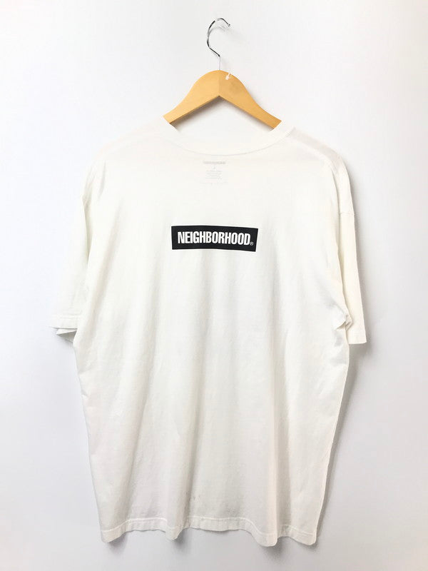 【中古品】【メンズ】 NEIGHBORHOOD ネイバーフッド × CHARLES PETERSON チャールズピーターソン S/S T-SHIRT 半袖Tシャツ 142-260518-na-04-tagh サイズ：L カラー：ホワイト 万代Net店