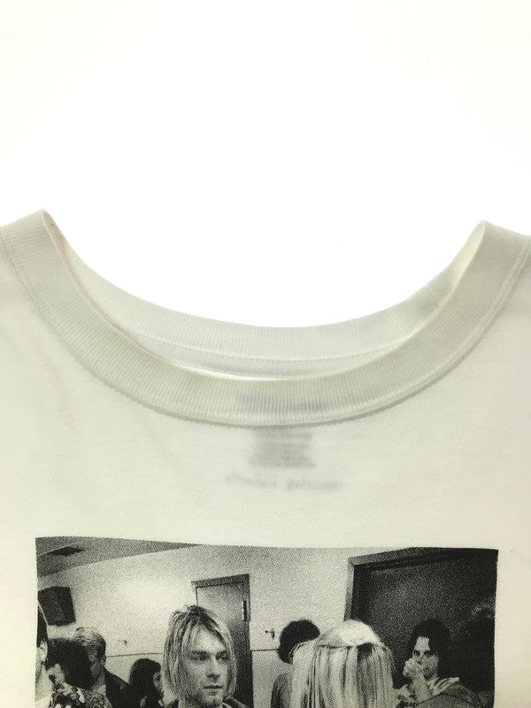 【中古品】【メンズ】 NEIGHBORHOOD ネイバーフッド × CHARLES PETERSON チャールズピーターソン S/S T-SHIRT 半袖Tシャツ 142-260518-na-04-tagh サイズ：L カラー：ホワイト 万代Net店