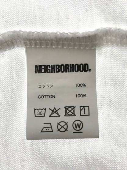 【中古品】【メンズ】 NEIGHBORHOOD ネイバーフッド × CHARLES PETERSON チャールズピーターソン S/S T-SHIRT 半袖Tシャツ 142-260518-na-04-tagh サイズ：L カラー：ホワイト 万代Net店