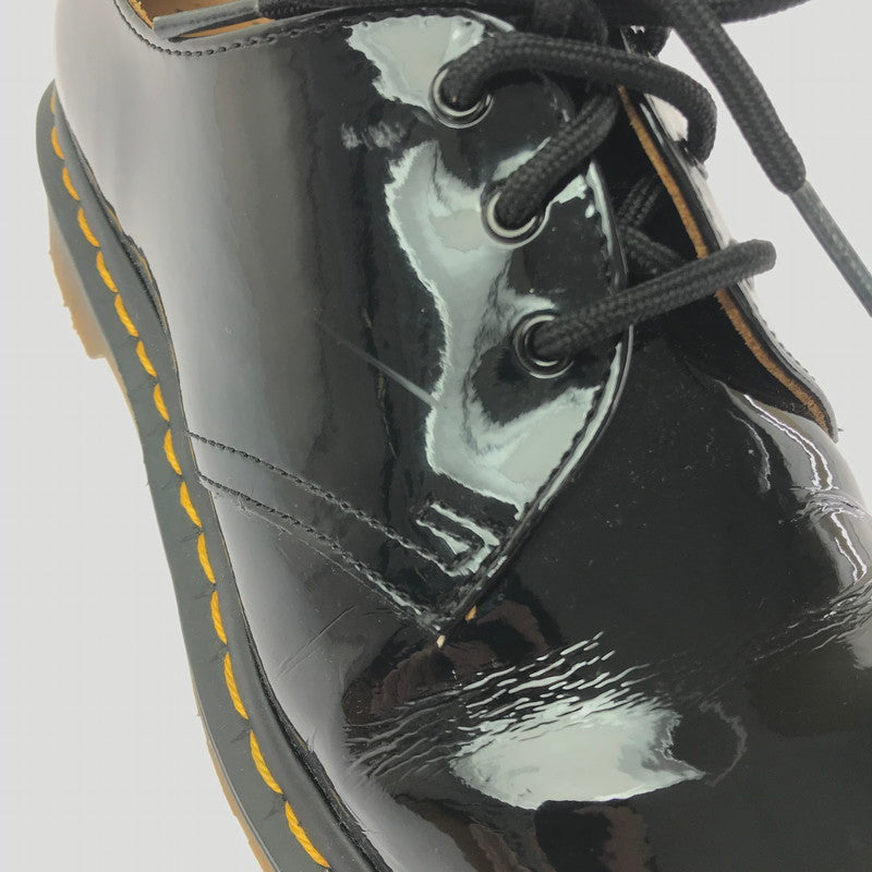 【中古品】【メンズ】 Dr.Martens ドクターマーチン PATENT 3EYE SHOES パテント レザー スリーアイ シューズ 靴 164-260418-rt-18-tagh カラー：ブラック 万代Net店
