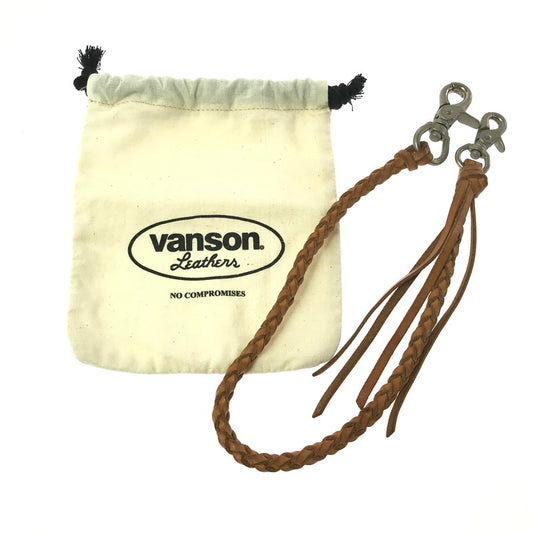 【中古品】【メンズ】 VANSON バンソン LEATHER WALLET CHAIN VP-115-04N レザー ウォレットチェーン アクセサリー 193-260701-na-06-tagh カラー：ブラウン 万代Net店