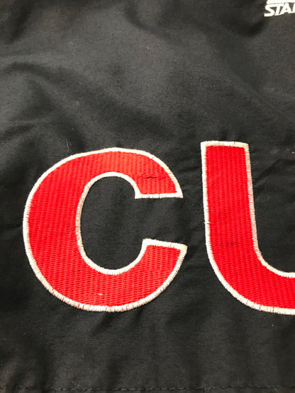 【現状渡し品】【メンズ】 STARTER スターター 90's CUBS HOODED PUFFER JACKET BLACK 90年代 パファー ジャケット アウター 146-260822-rt-18-tagh サイズ：L カラー：ブラック 万代Net店
