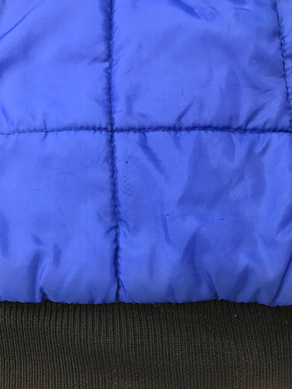 【現状渡し品】【メンズ】 STARTER スターター 90's CUBS HOODED PUFFER JACKET BLACK 90年代 パファー ジャケット アウター 146-260822-rt-18-tagh サイズ：L カラー：ブラック 万代Net店