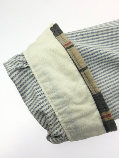 【中古品】【メンズ】 RRL ダブルアールエル L/S BD STRIPE SHIRT LHS-PM-KS-6500 ロングスリーブ ボタンダウン シャツ トップス 145-260403-rt-09-tagh サイズ：XS カラー：ライトブルー/ホワイト 万代Net店
