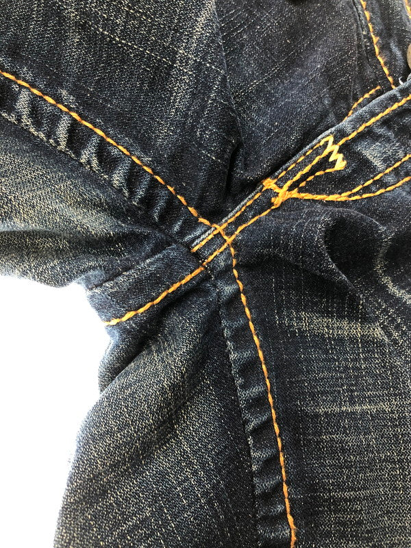 【中古品】【メンズ】 TRUE RELIGION USA製 BOBBY BIG T FLARE DENIM PANTS フレア デニムパンツ ジーンズ ボトムス 157-260528-ki-17-tagh サイズ：27 カラー：インディゴ 万代Net店