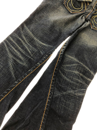【中古品】【メンズ】 TRUE RELIGION USA製 BOBBY BIG T FLARE DENIM PANTS フレア デニムパンツ ジーンズ ボトムス 157-260528-ki-17-tagh サイズ：27 カラー：インディゴ 万代Net店