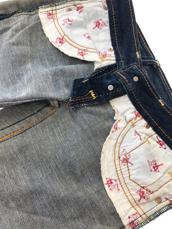 【中古品】【メンズ】 TRUE RELIGION USA製 BOBBY BIG T FLARE DENIM PANTS フレア デニムパンツ ジーンズ ボトムス 157-260528-ki-17-tagh サイズ：27 カラー：インディゴ 万代Net店