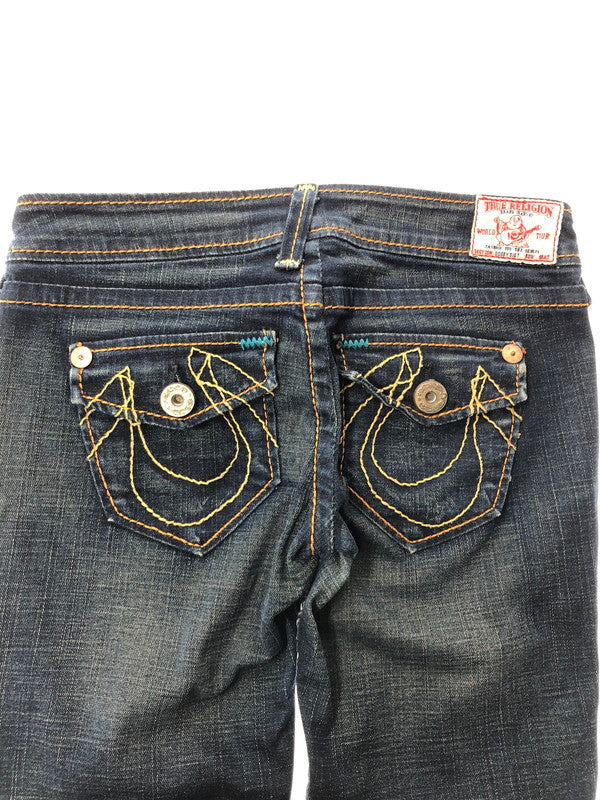 【中古品】【メンズ】 TRUE RELIGION USA製 BOBBY BIG T FLARE DENIM PANTS フレア デニムパンツ ジーンズ ボトムス 157-260528-ki-17-tagh サイズ：27 カラー：インディゴ 万代Net店
