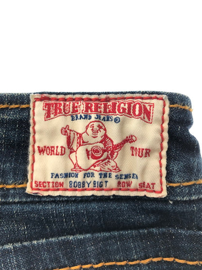 【中古品】【メンズ】 TRUE RELIGION USA製 BOBBY BIG T FLARE DENIM PANTS フレア デニムパンツ ジーンズ ボトムス 157-260528-ki-17-tagh サイズ：27 カラー：インディゴ 万代Net店