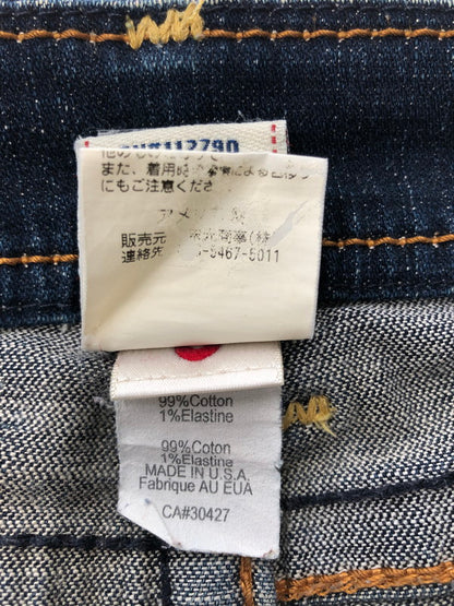 【中古品】【メンズ】 TRUE RELIGION USA製 BOBBY BIG T FLARE DENIM PANTS フレア デニムパンツ ジーンズ ボトムス 157-260528-ki-17-tagh サイズ：27 カラー：インディゴ 万代Net店