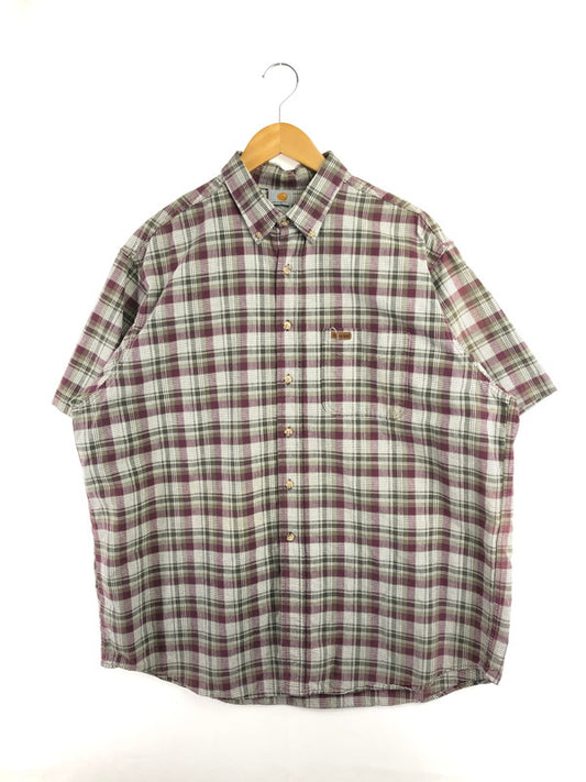 【中古品】【メンズ】 CARHARTT カーハート 90～00's SS BD CHECK SHIRT 90～2000年代 ショートスリーブ チェック シャツ トップス 146-260516-rt-12-tagh サイズ：不明 下記参照 カラー：マルチカラー 万代Net店