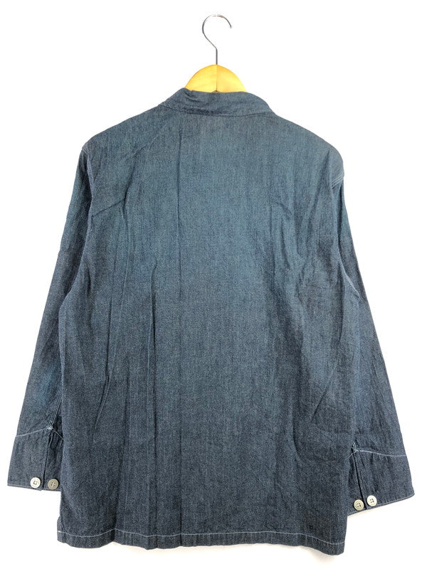 【中古品】【メンズ】 STONE ISLAND ストーンアイランド 00’s DENIMS DENIM SHIRT 2000年代 デニム デニムシャツ トップス 141-260403-rt-08-tagh サイズ：L カラー：インディゴ 万代Net店