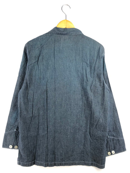 【中古品】【メンズ】 STONE ISLAND ストーンアイランド 00’s DENIMS DENIM SHIRT 2000年代 デニム デニムシャツ トップス 141-260403-rt-08-tagh サイズ：L カラー：インディゴ 万代Net店