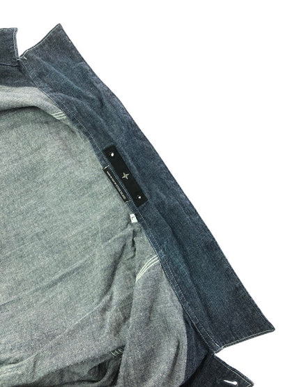 【中古品】【メンズ】 STONE ISLAND ストーンアイランド 00’s DENIMS DENIM SHIRT 2000年代 デニム デニムシャツ トップス 141-260403-rt-08-tagh サイズ：L カラー：インディゴ 万代Net店