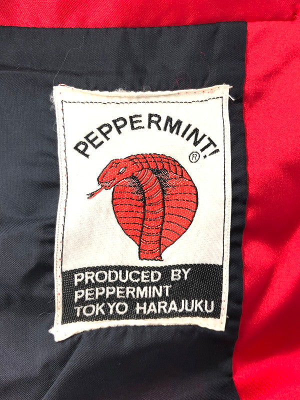 【現状渡し品】【メンズ】 PEPPERMINT ペパーミント 80'S SOUVENIR JACKET 80年代 スーベニア ジャケット スカジャン ライトアウター 146-260422-na-04-tagh サイズ：サイズ表記なし　下記参照 カラー：レッド 万代Net店
