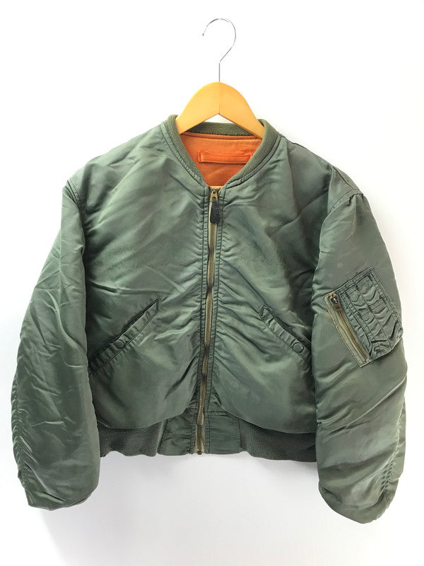 【現状渡し品】【メンズ】 US ARMY アメリカ軍 60's L-2B FLIGHT JACKET 8415-817-0598 CONMARジッパー フライト ジャケット アウター 146-260416-rt-06-tag サイズ：M カラー：カーキ 万代Net店