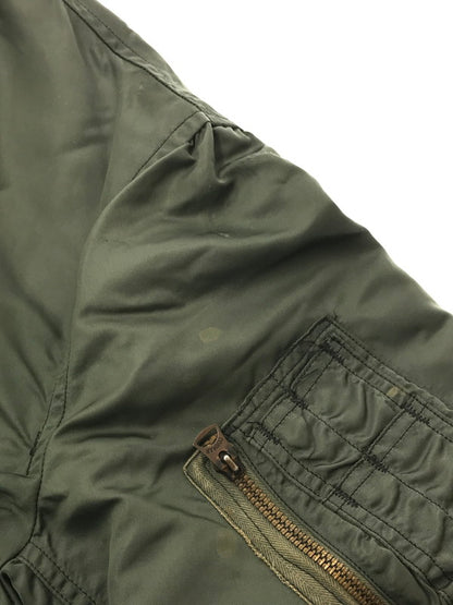 【現状渡し品】【メンズ】 US ARMY アメリカ軍 60's L-2B FLIGHT JACKET 8415-817-0598 CONMARジッパー フライト ジャケット アウター 146-260416-rt-06-tag サイズ：M カラー：カーキ 万代Net店