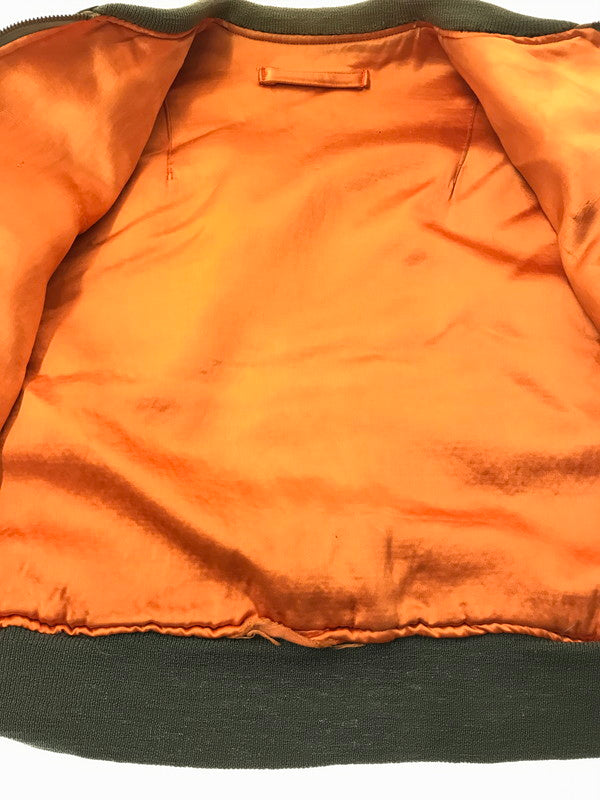 【現状渡し品】【メンズ】 US ARMY アメリカ軍 60's L-2B FLIGHT JACKET 8415-817-0598 CONMARジッパー フライト ジャケット アウター 146-260416-rt-06-tag サイズ：M カラー：カーキ 万代Net店