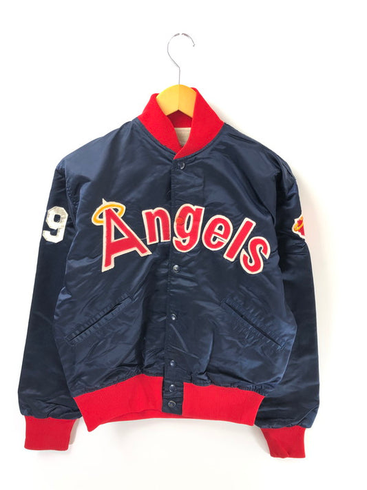 【現状渡し品】【メンズ】 FELCO フェルコ 60S-70S ANGELES SATIN STADIUM JACKET エンゼルス スタジアム ジャケット スタジャン ライトアウター 146-260422-na-05-tagh サイズ：S カラー：ネイビー 万代Net店