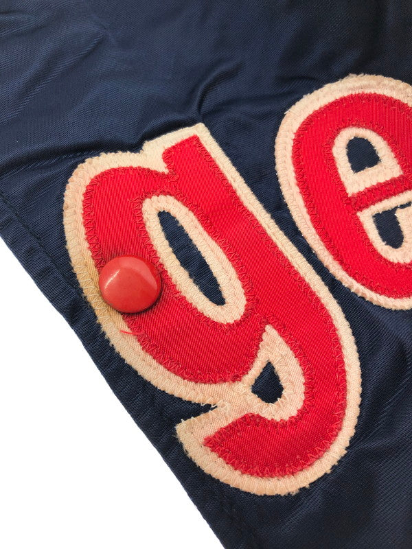 【現状渡し品】【メンズ】 FELCO フェルコ 60S-70S ANGELES SATIN STADIUM JACKET エンゼルス スタジアム ジャケット スタジャン ライトアウター 146-260422-na-05-tagh サイズ：S カラー：ネイビー 万代Net店