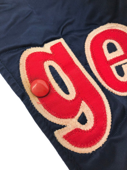 【現状渡し品】【メンズ】 FELCO フェルコ 60S-70S ANGELES SATIN STADIUM JACKET エンゼルス スタジアム ジャケット スタジャン ライトアウター 146-260422-na-05-tagh サイズ：S カラー：ネイビー 万代Net店