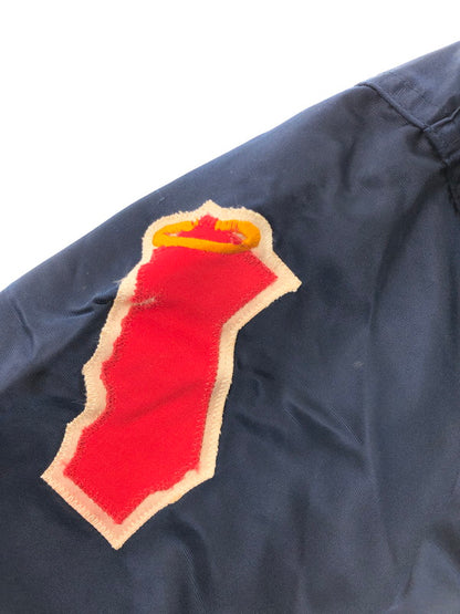 【現状渡し品】【メンズ】 FELCO フェルコ 60S-70S ANGELES SATIN STADIUM JACKET エンゼルス スタジアム ジャケット スタジャン ライトアウター 146-260422-na-05-tagh サイズ：S カラー：ネイビー 万代Net店
