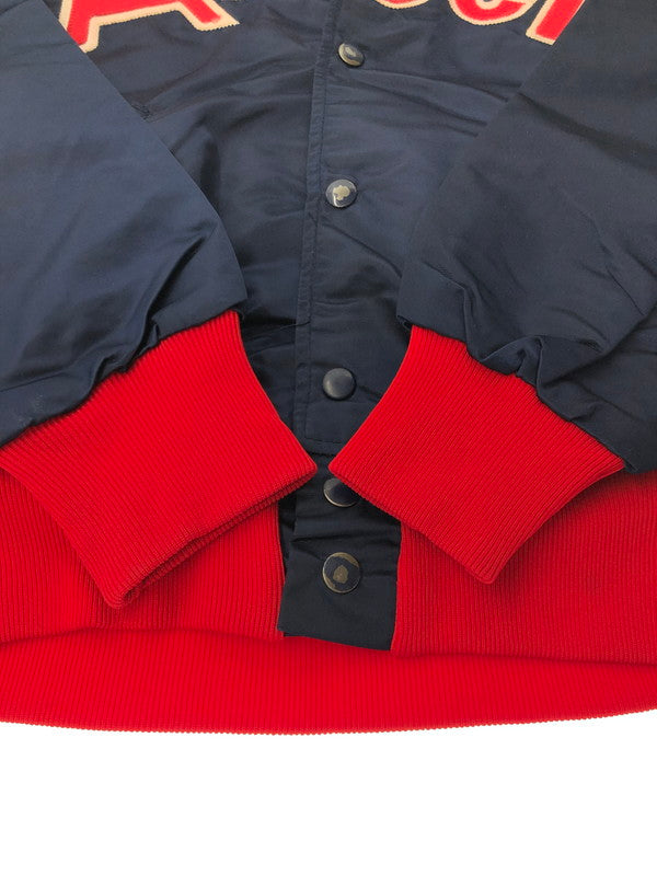 【現状渡し品】【メンズ】 FELCO フェルコ 60S-70S ANGELES SATIN STADIUM JACKET エンゼルス スタジアム ジャケット スタジャン ライトアウター 146-260422-na-05-tagh サイズ：S カラー：ネイビー 万代Net店