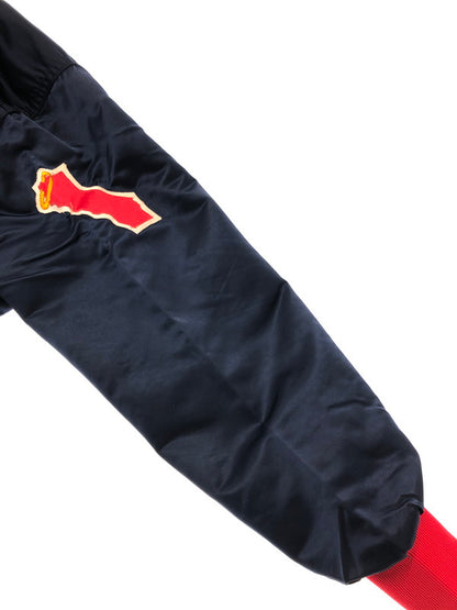【現状渡し品】【メンズ】 FELCO フェルコ 60S-70S ANGELES SATIN STADIUM JACKET エンゼルス スタジアム ジャケット スタジャン ライトアウター 146-260422-na-05-tagh サイズ：S カラー：ネイビー 万代Net店