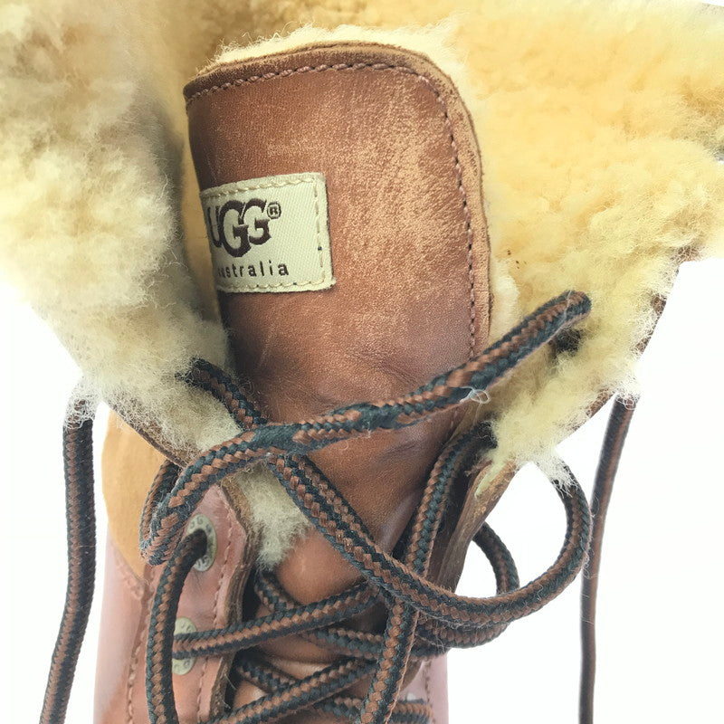 【中古品】【メンズ】 UGG アグ SNOW BOOTS 5521 スノーブーツ 靴 164-260418-rt-08-tagh カラー：ブラウン 万代Net店