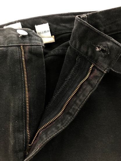 【中古品】【メンズ】 Calvin klein Jeans カルバンクラインジーンズ BLACK DENIM PANTS BMPL171 ブラック デニム パンツ メキシコ製 ジーンズ 152-260409-rt-01-tag サイズ：36 カラー：ブラック 万代Net店