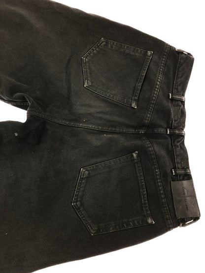 【中古品】【メンズ】 Calvin klein Jeans カルバンクラインジーンズ BLACK DENIM PANTS BMPL171 ブラック デニム パンツ メキシコ製 ジーンズ 152-260409-rt-01-tag サイズ：36 カラー：ブラック 万代Net店