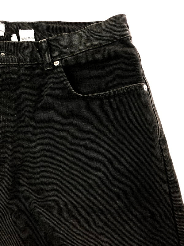 【中古品】【メンズ】 Calvin klein Jeans カルバンクラインジーンズ BLACK DENIM PANTS BMPL171 ブラック デニム パンツ メキシコ製 ジーンズ 152-260409-rt-01-tag サイズ：36 カラー：ブラック 万代Net店