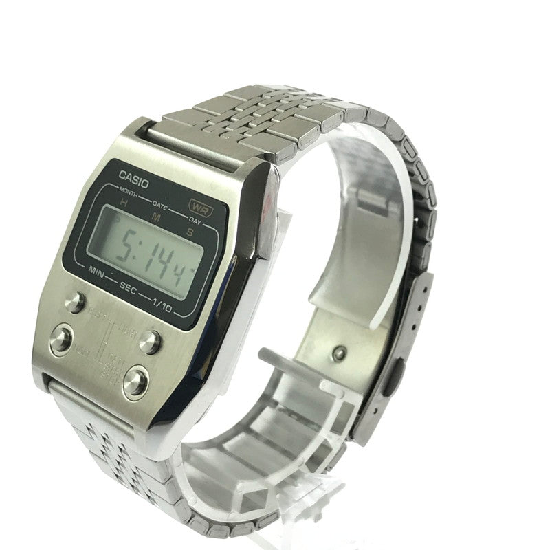 【中古品】【メンズ】 CASIO カシオ PREMIUM SERIES A1100D-1JF デジタル クォーツ 腕時計 余りコマ9個 197-260418-na-14-tagh カラー：シルバー 万代Net店